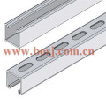 Strut Channel Slotted Cable Tray 41 * 62mm Roll formant la machine de production Myanmar